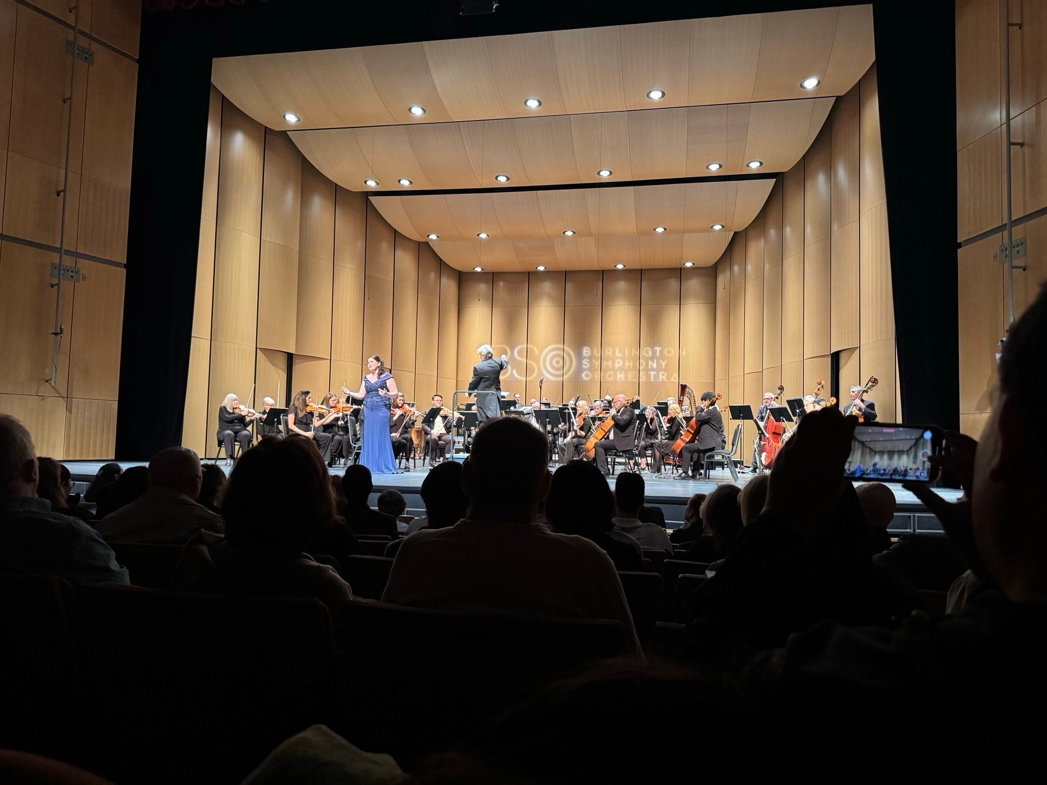 Burlington Symphony Orchestra — Stephanie DeCiantis in performance